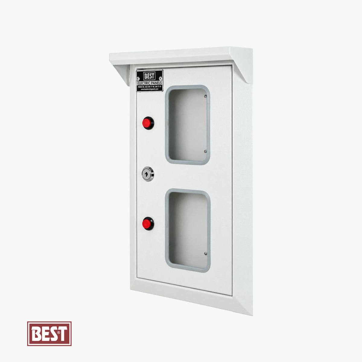 Door Box Concealed 2 Plates W175 X H325 X H30mm 1mm (BEST)