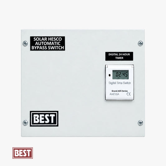 Automatic Solar Bypass Switch With Power Relay (24H Timer)) (BEST)