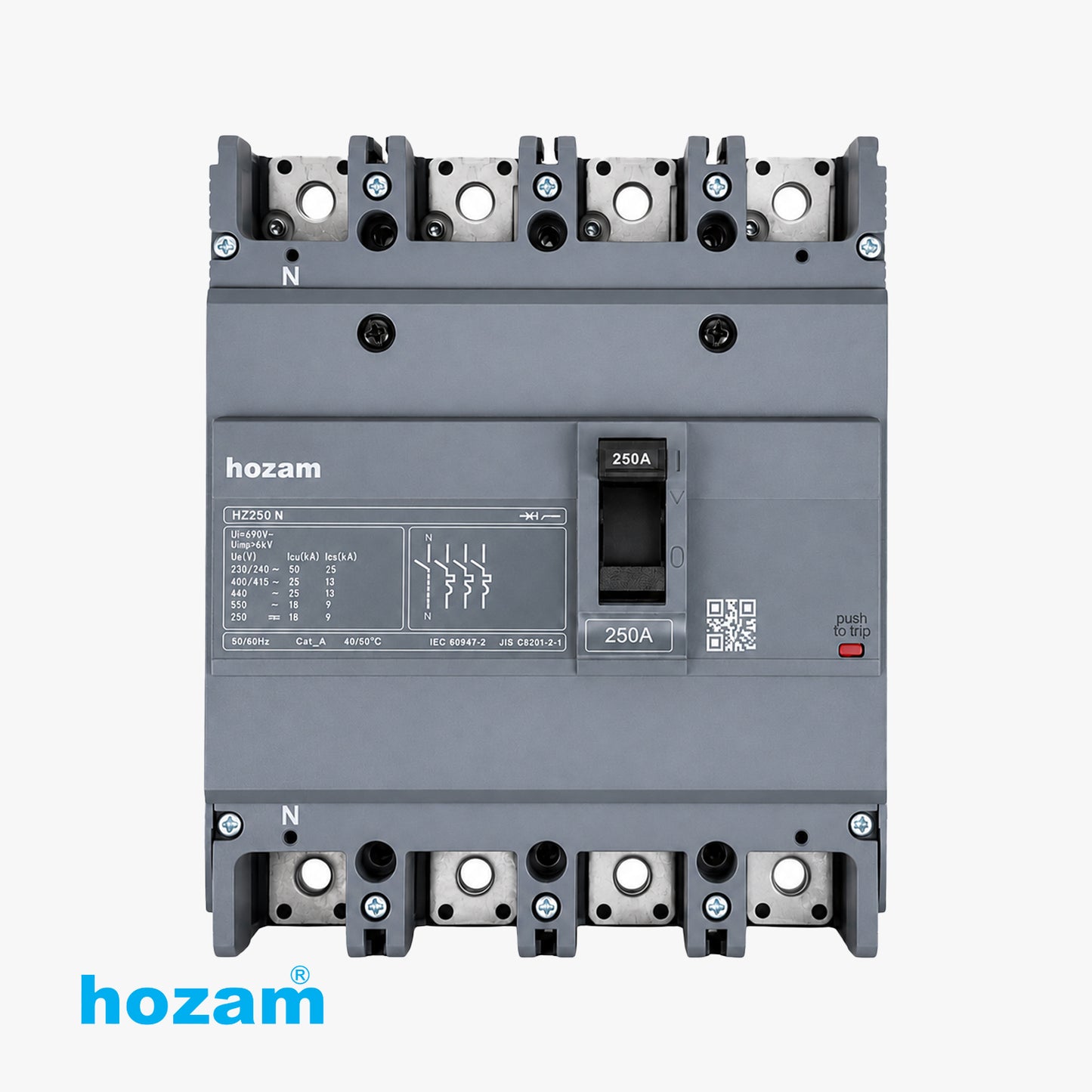 MCCB FP 250A 15kA HZ250N