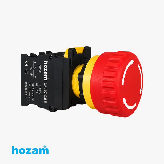 Emergency Stop 1NO+1NC 22mm Turn to Reset LA67-D8E-11ZS