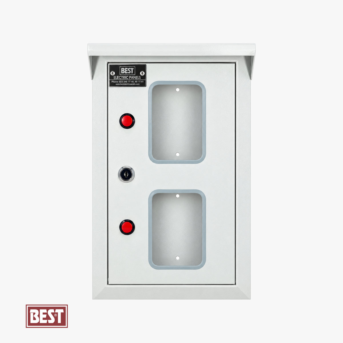 Door Box Concealed 2 Plates W175 X H325 X H30mm 1mm (BEST)