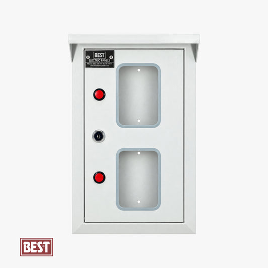 Door Box Concealed 2 Plates W175 X H325 X H30mm 1mm (BEST)