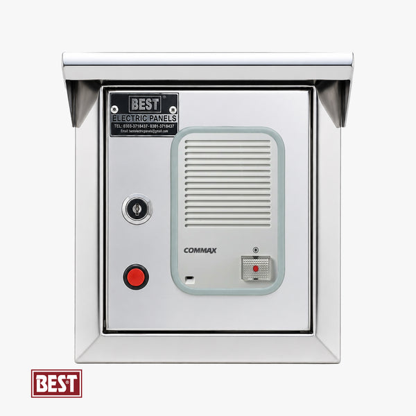 BEST (Door Box Concealed SS 304 Commax Audio DR-201D 150X170X30mm 1mm)(Without Intercom)
