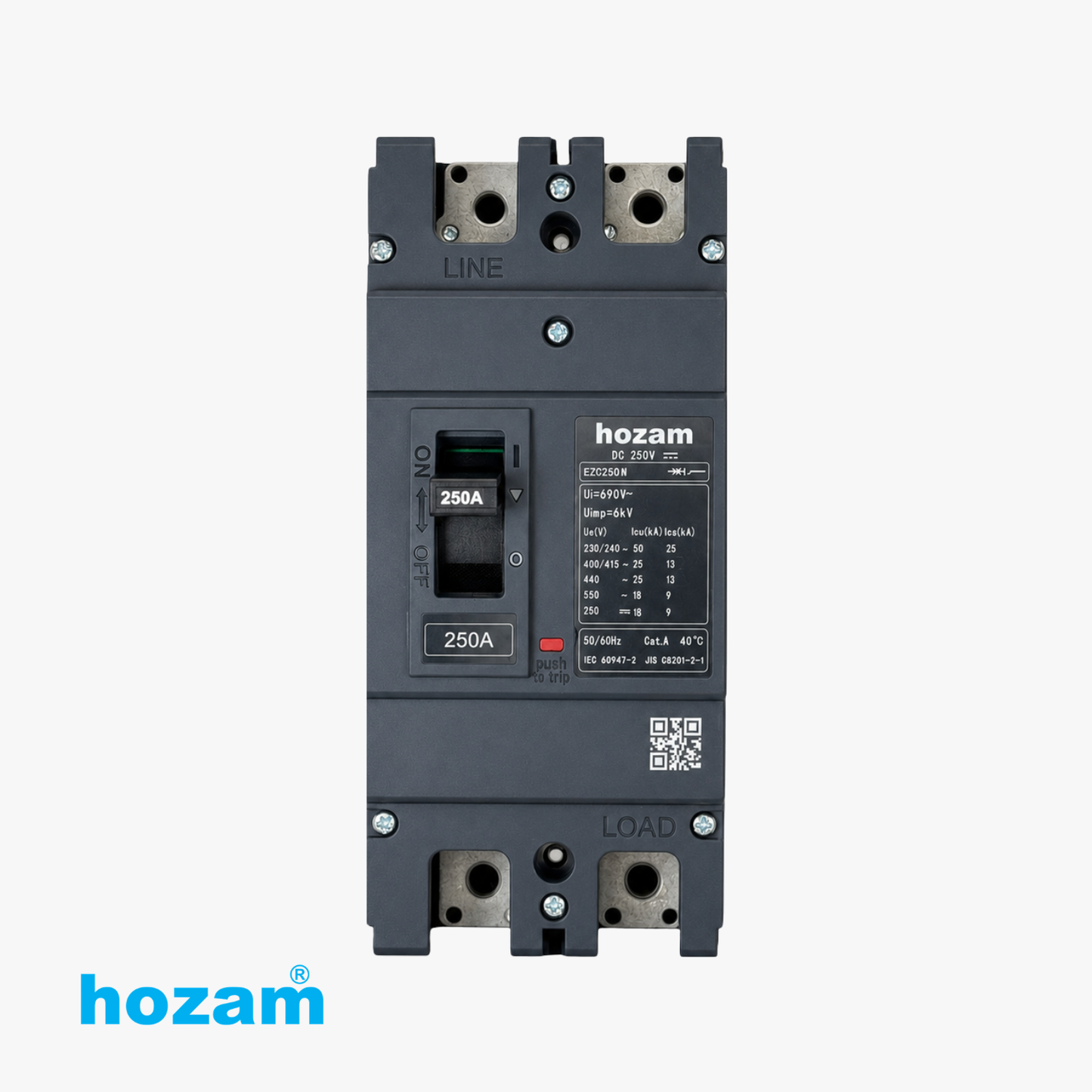 BEP-A-05064 MCCB DP 250A DC 250V HZC250N