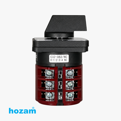 Manual Phase Selector Neutral Cut 4 In 1 Out 32A