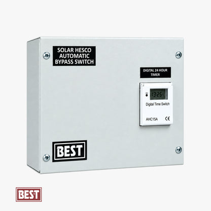 Automatic Solar Bypass Switch With Power Relay (24H Timer)) (BEST)