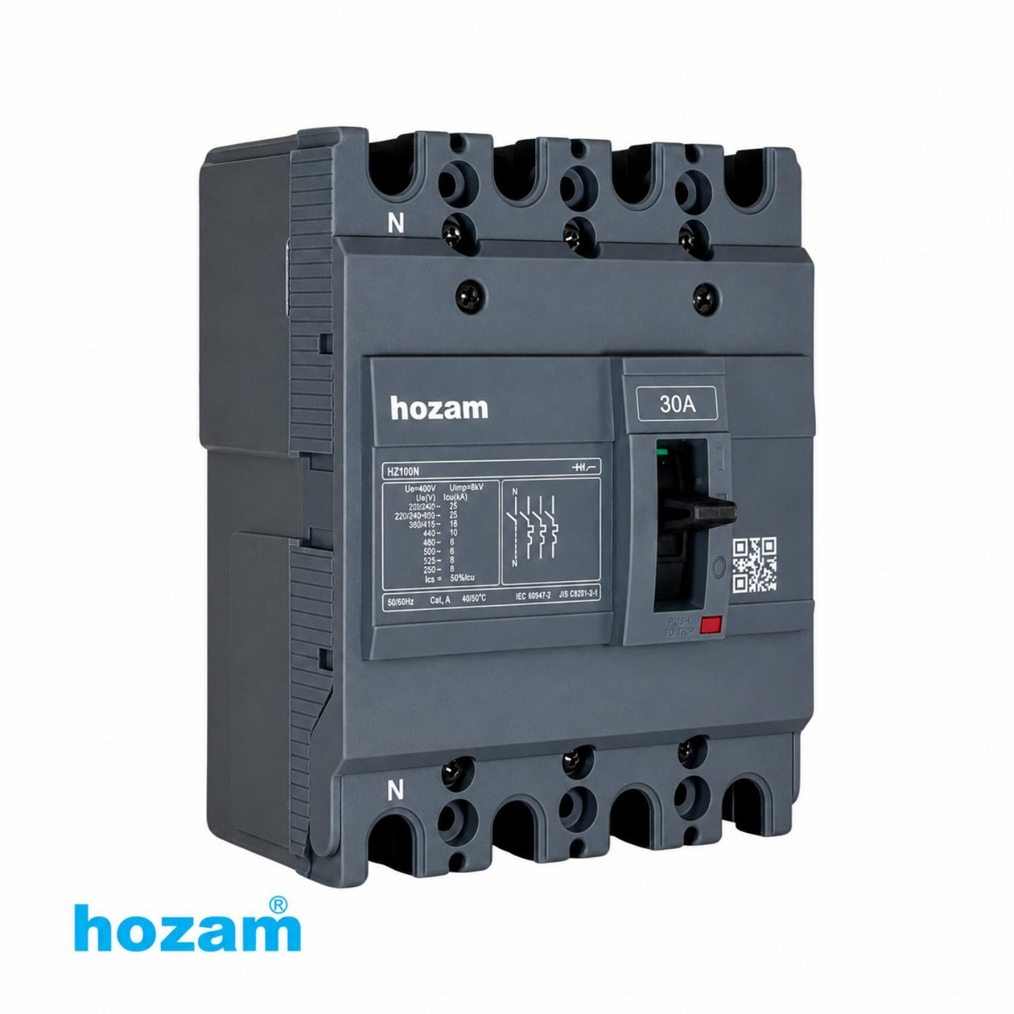 MCCB FP 30A 15kA HZ100N