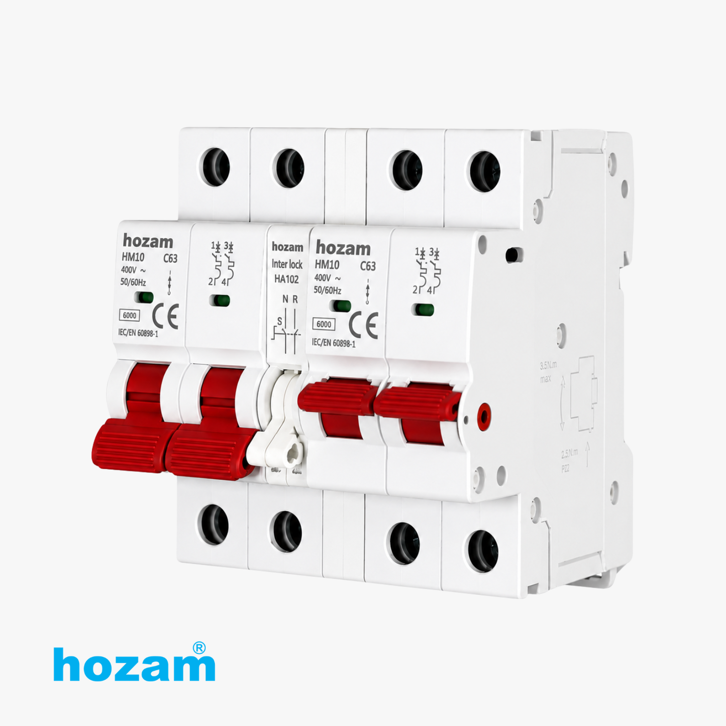 Mechanical interlock breaker DP 63A