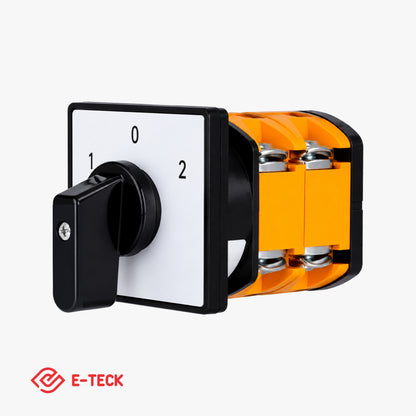 Manual Changeover DP 50A (2 IN & 1 Out) (E-Teck)