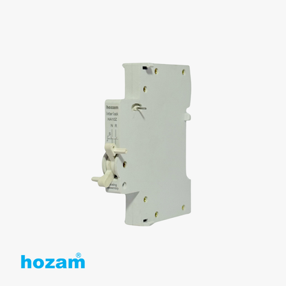 Hozam HA10Z Interlock Locking Assembly for DIN Rail Electrical Switchgear | Mechanical Safety Interlock Module