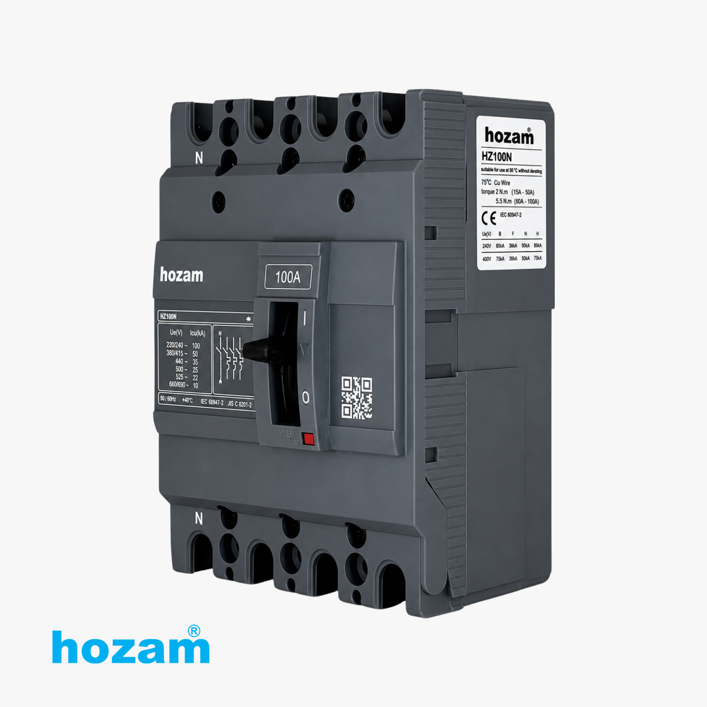 BEP-A-03117 MCCB FP 100A 25kA PTM11004300 For ATS