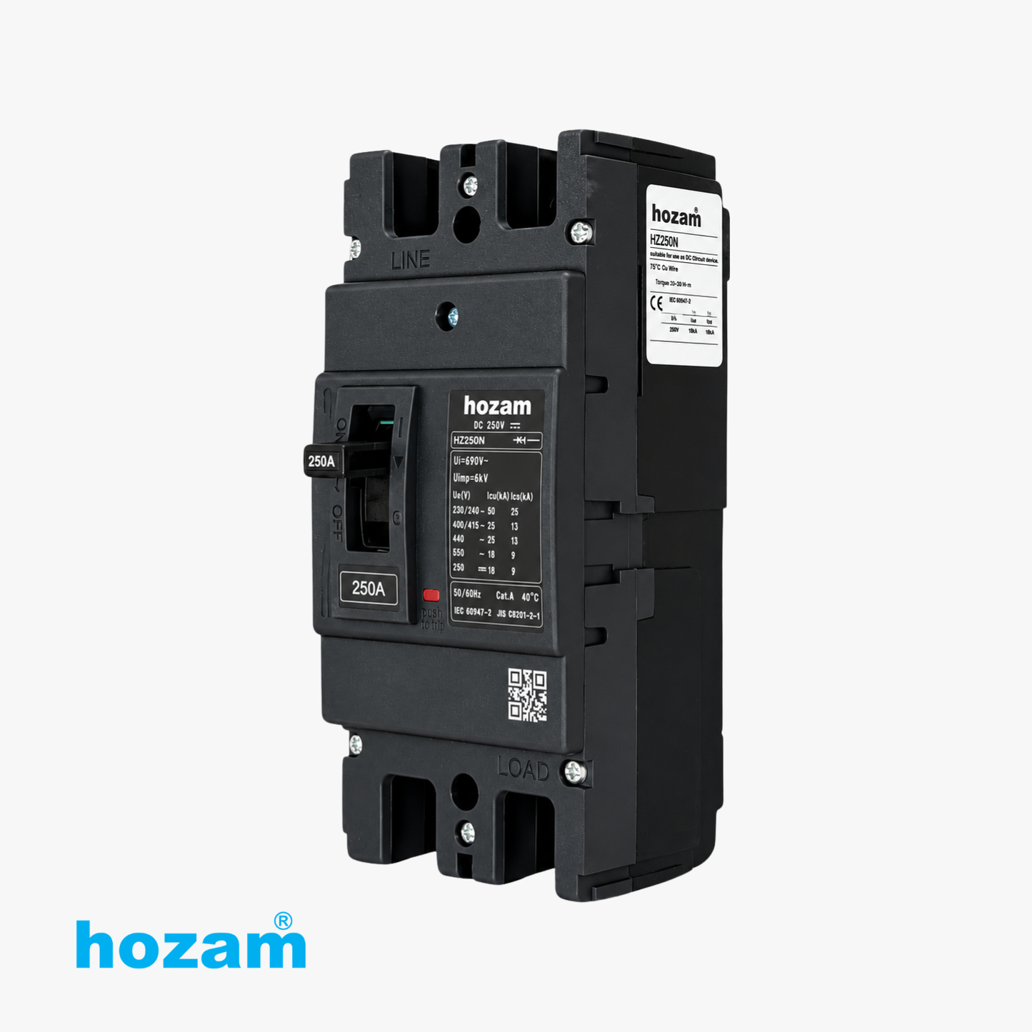 BEP-A-05064 MCCB DP 250A DC 250V HZC250N