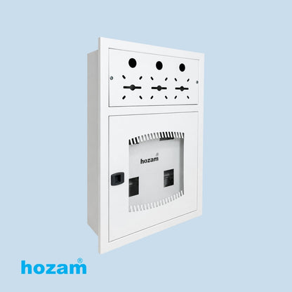 HS-3 Panel Concealed/Open W300 X H450 X H115mm 0.7/0.6mm (Hozam)