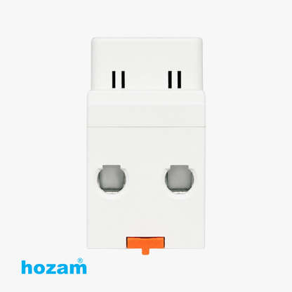 HOZAM HM-DP80-VAK Adjustable Digital Voltage Protector with Power Meter | Over & Under Voltage Protection | Voltage, Current, Power, Frequency & Energy Monitoring | DIN Rail Mount | 80A
