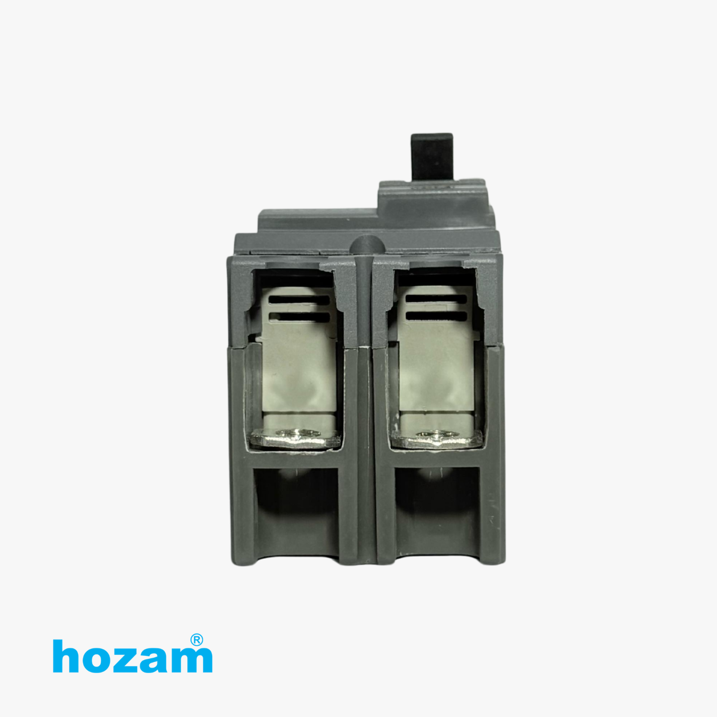 Hozam HZ125N 125A 2-Pole DC Molded Case Circuit Breaker (MCCB) | DC 250V | Heavy-Duty Circuit Protection
