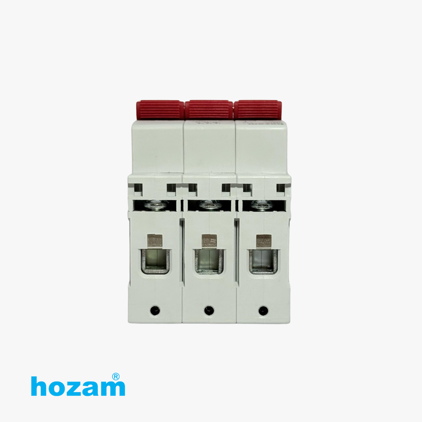 Hozam HM10 3-Pole MCB 16A C-Curve Miniature Circuit Breaker | 400V AC, 50/60Hz, 6kA Breaking Capacity
