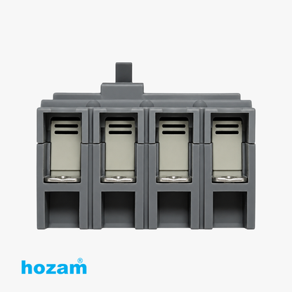 Hozam 100A 4 Pole Molded Case Circuit Breaker (MCCB) | 415V AC | Thermal Magnetic Protection | Industrial Circuit Breaker