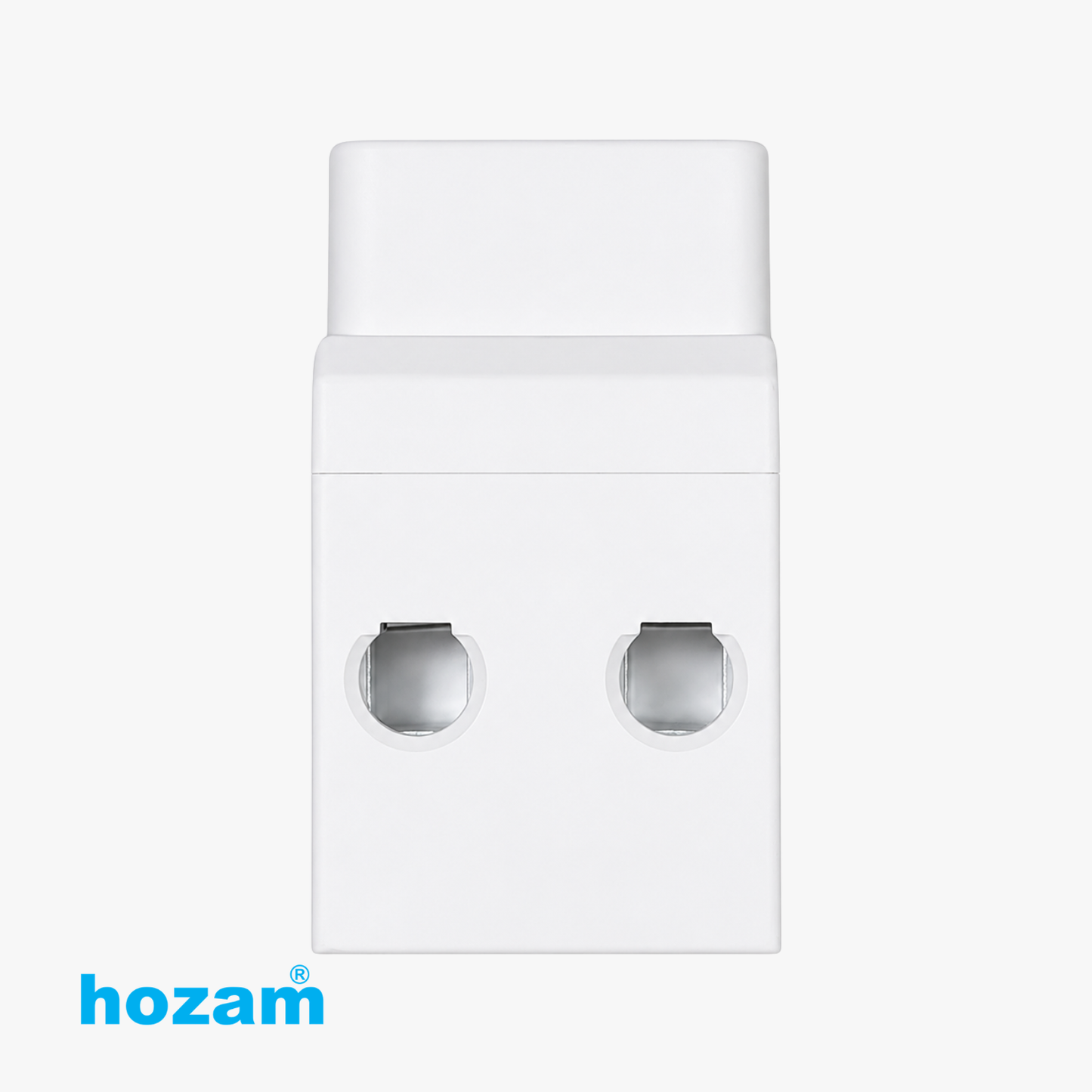HOZAM HM-DP80-VA Digital Volt & Amp Protector | Adjustable Over Voltage, Under Voltage & Over Current Protection | Dual LED Display | DIN Rail Mount | 80A