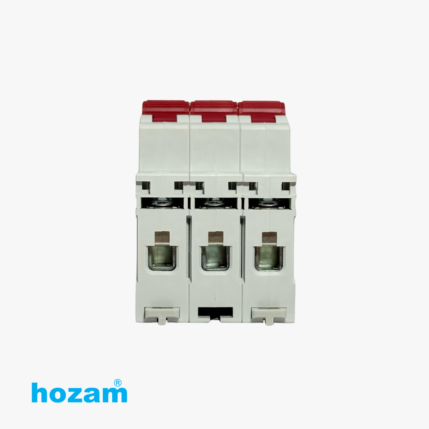 Hozam HM10 3-Pole MCB 16A C-Curve Miniature Circuit Breaker | 400V AC, 50/60Hz, 6kA Breaking Capacity
