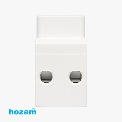 HOZAM HM-DP80-VAK Adjustable Digital Voltage Protector with Power Meter | Over & Under Voltage Protection | Voltage, Current, Power, Frequency & Energy Monitoring | DIN Rail Mount | 80A