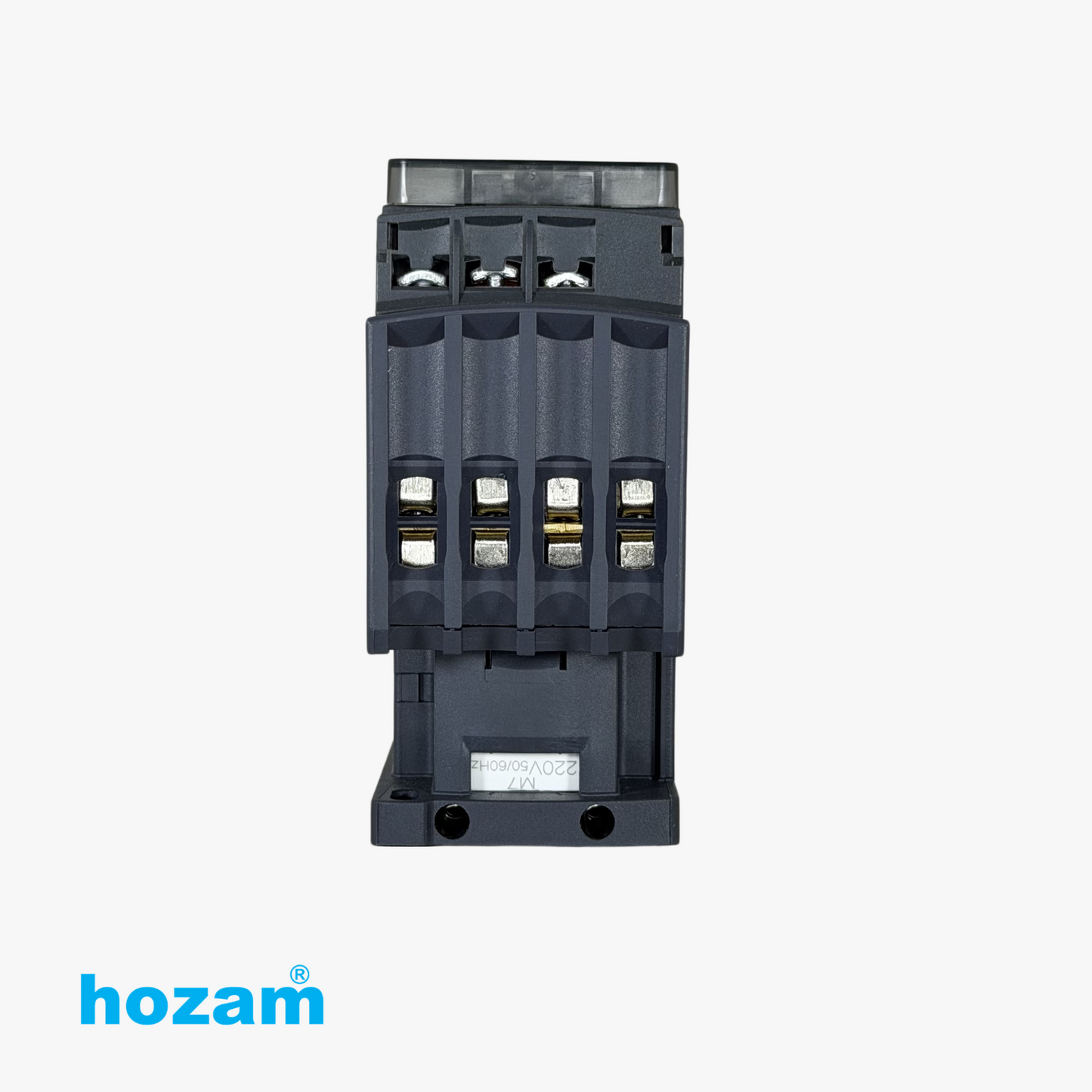 Hozam HZC-4004 4 Pole AC Magnetic Contactor 40A | Industrial Power Contactor | 220V/380V Coil | Electrical Panel Component