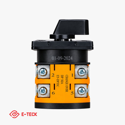 Manual Changeover DP 50A (2 IN & 1 Out) (E-Teck)